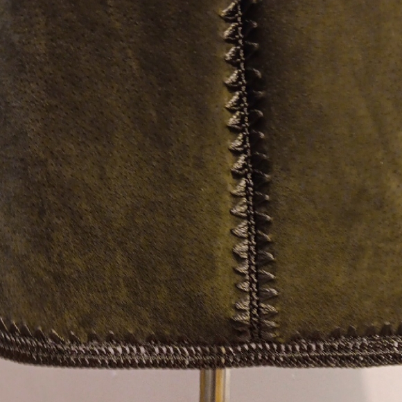 Vintage Leather Embroidered Jacket - Picture 6 of 10